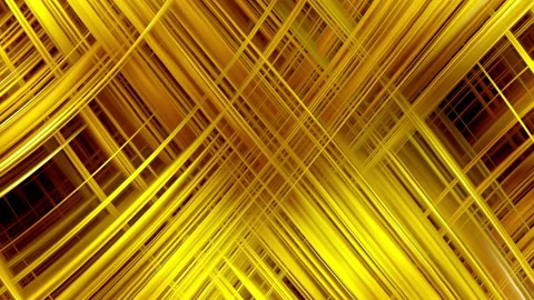 Abstract background, yellow lines moving - stock video Stock Footage 204782170