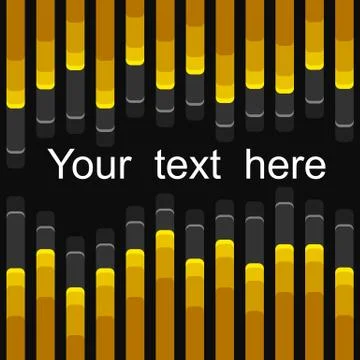 Abstract background with yellow oval for your text . Eps 10 vector illustrati Stock Illustration