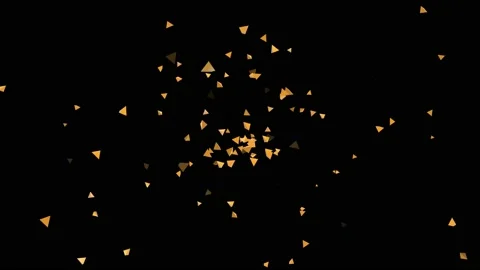 Abstract background Yellow Pyramics. Stock Footage 213285970