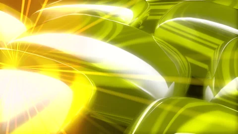 Abstract background of yellow rectangular shapes Stockbeeldmateriaal 153099837