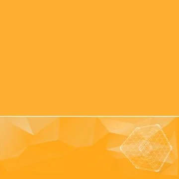 Abstract background in yellow tones. Creative concept vector background Stock-Illustration