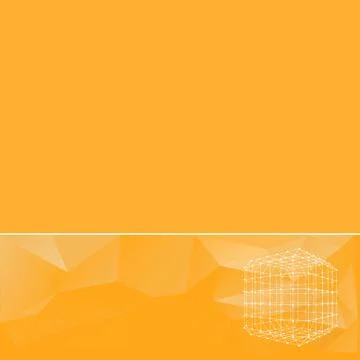 Abstract background in yellow tones. Creative concept vector background Stock-Illustration