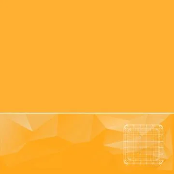 Abstract background in yellow tones. Creative concept vector background Illustrazione stock