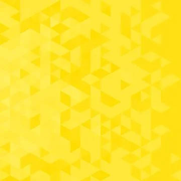 Abstract background with yellow triangles Stock Illustration