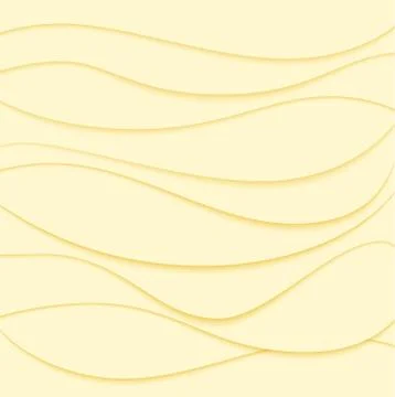Abstract background. Yellow waves Stock Illustration