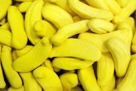 Abstract background of yellow -yellow shape, top view Stock Photos
