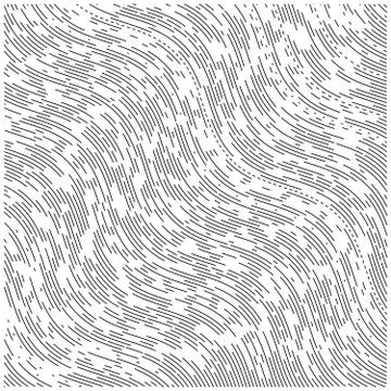 Abstract background of zigzag dashed lines. Stock Illustration