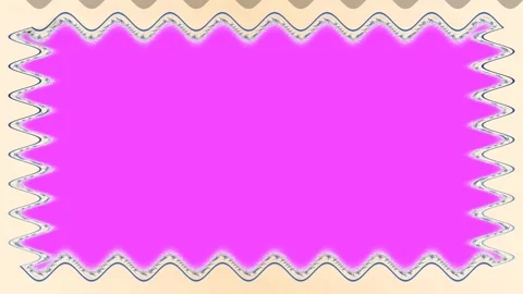 Abstract Background with Zigzag Frame Stock Footage 284393892