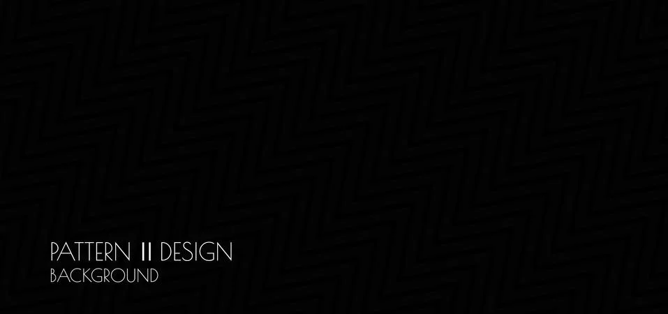 Abstract background zigzag line pattern black color desgin Stock Illustration