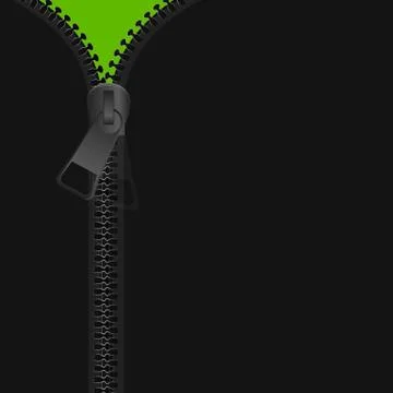 Abstract Background with Zipper Vector Illustration Stock Illustration