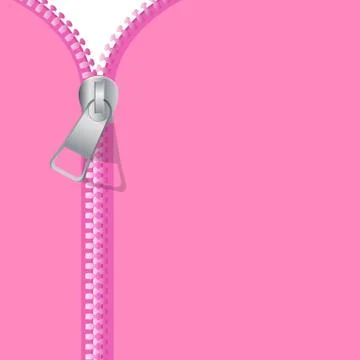 Abstract Background with Zipper Vector Illustration Stock Illustration