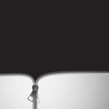 Abstract Background with Zipper Vector Illustration Illustrazione stock