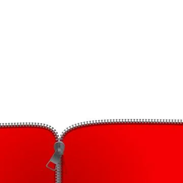 Abstract Background with Zipper Vector Illustration Stock Illustration