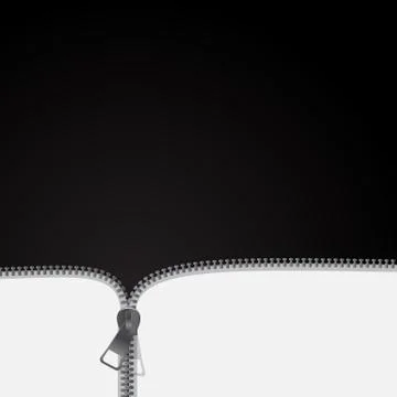 Abstract Background with Zipper Vector Illustration Stock Illustration