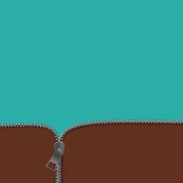 Abstract Background with Zipper Vector Illustration Stock Illustration