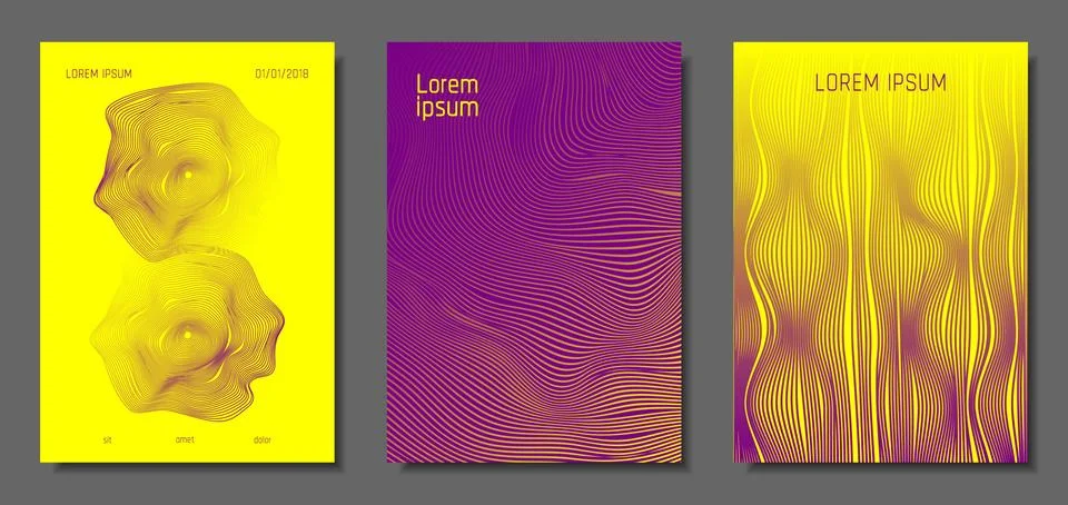 Abstract Backgrounds with 3d Effect. Illustrazione stock