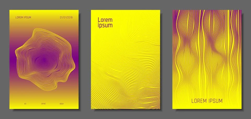 Abstract Backgrounds with 3d Effect. Stock Illustration