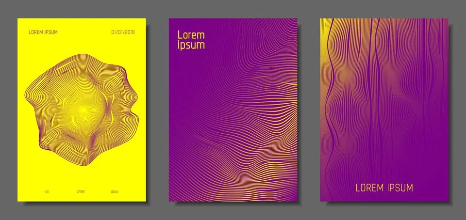 Abstract Backgrounds with 3d Effect. Stock Illustration