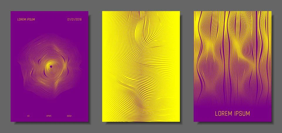 Abstract Backgrounds with 3d Effect. Stock Illustration