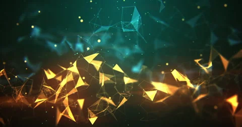 Abstract backgrounds animation with plexus lines and points loop Stock Footage 151474604