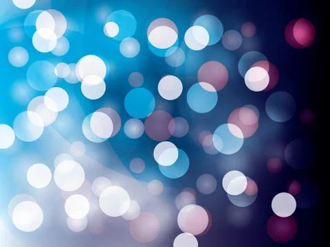 Abstract backgrounds bokeh style vector illustration. Stock Illustration