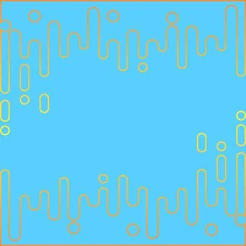 Abstract backgrounds with color rounded shapes. Jpeg illustration. Rounded li Stock Illustration