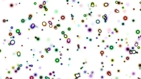 Abstract backgrounds colorful light dot particle colorful Stock Footage 133122617
