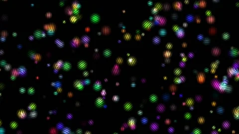 Abstract backgrounds colorful light dot particle colorful Stock Footage 133123364