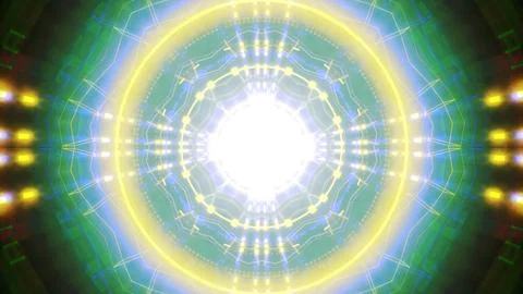 Abstract backgrounds created with various 2d shapes. Stock Illustration