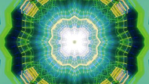 Abstract backgrounds created with various 2d shapes. Stock Illustration