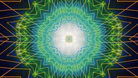 Abstract backgrounds created with various 2d shapes. Stock Illustration