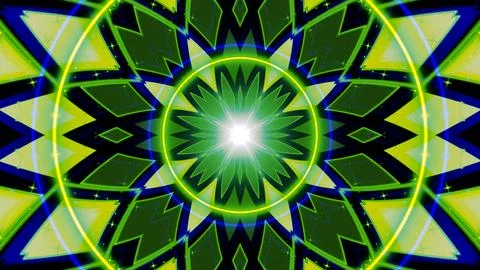 Abstract backgrounds created with various 2d shapes. Stock Illustration