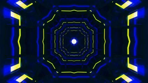 Abstract backgrounds created with various 2d shapes. Stock Illustration