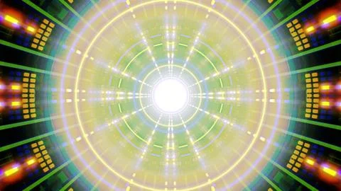 Abstract backgrounds created with various 2d shapes. Stock Illustration