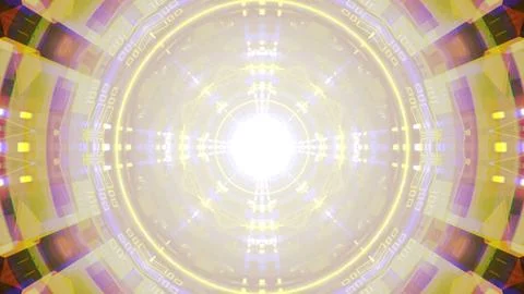 Abstract backgrounds created with various 2d shapes. Stock Illustration