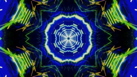 Abstract backgrounds created with various 2d shapes. Stock Illustration