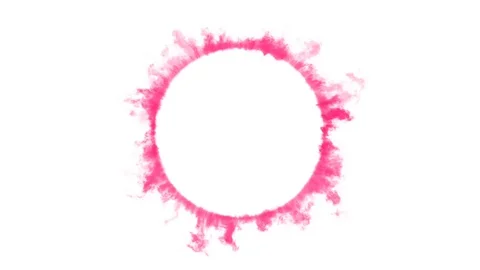 Abstract backgrounds fire circle frame pink frame Stock-Footage 129700185