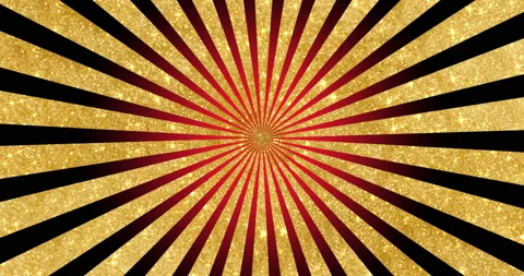 Abstract Backgrounds. Golden Lines Rotating Around the Center. Looped. 02 Stock Footage 231200597