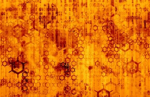 Abstract backgrounds of personal data protection in network Stock Illustration