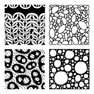 Abstract backgrounds set Stock Illustration