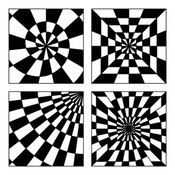 Abstract backgrounds set Stock Illustration