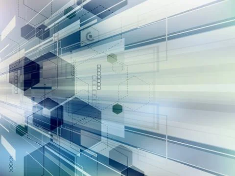 Abstract backgrounds vector technology Stock Illustration