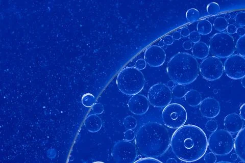 Abstract backgrounds with water bubbles Stock Photos