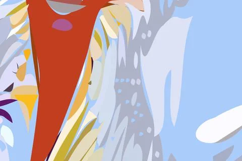 Abstract background.Vector design. 2D rendering digital illustration Stock Illustration