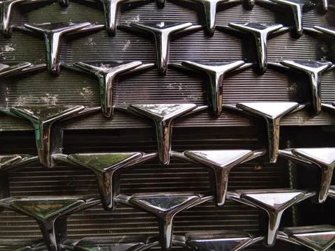 Abstract backkground of the front of a car Stock Photos