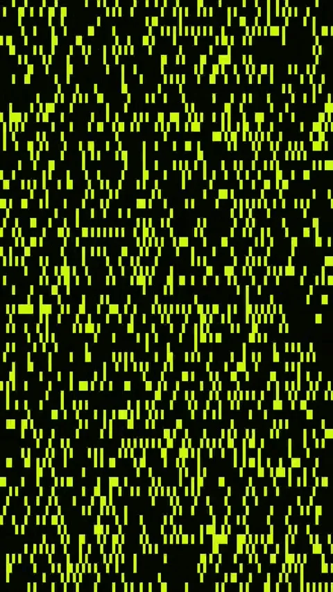 Abstract Bad TV 4K Vertical Loop — Glitch Digital VJ Asset Stock Footage 329678089