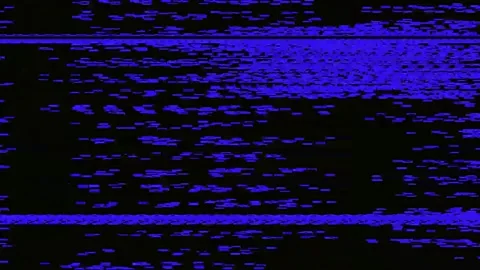 Abstract Bad TV Loop 4K — Glitch Digital Overlay VJ Asset Stock Footage 329678402