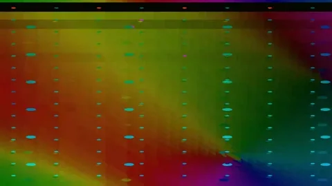 Abstract Bad TV Loop 4K — Glitch Digital Overlay VJ Asset Stock Footage 329680264