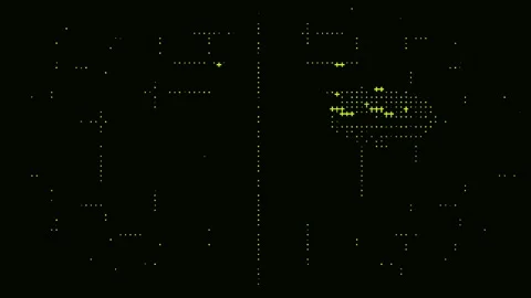 Abstract Bad TV Loop 4K — Glitch Digital Overlay VJ Asset Stock Footage 329803119