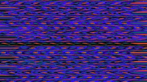 Abstract Bad TV Loop 4K — Glitch Digital Overlay VJ Asset Stock Footage 329815341
